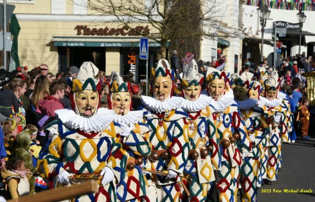 Umzug am Fasnetsdienstag