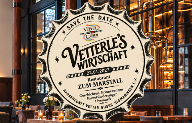 Save the date – 3. Vetterle’s Wirtschaft